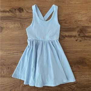 Alice + Ames The Pinafore Dress in Baby Blue